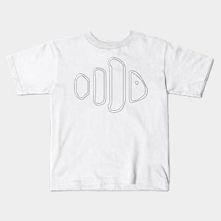 Clown Fish Abstract Kids T-Shirt